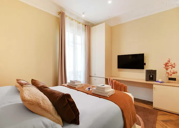 Chic Apartment - 1Br-4P - Facing The Louvre