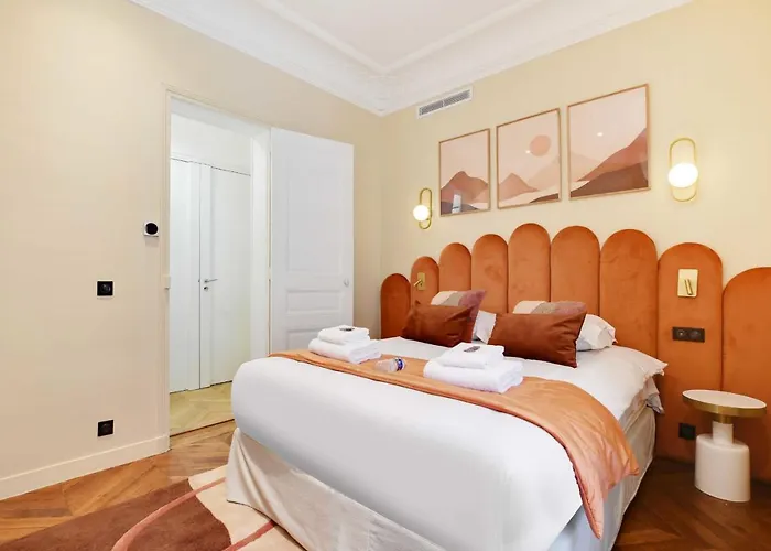 Chic Apartment - 1Br-4P - Facing The Louvre